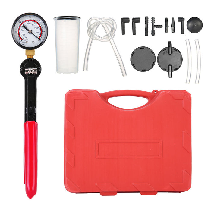 Vacuum Pressure Pump Brake Bleeder Kit Bleeding Tester Hand Held Bleed Tool Se