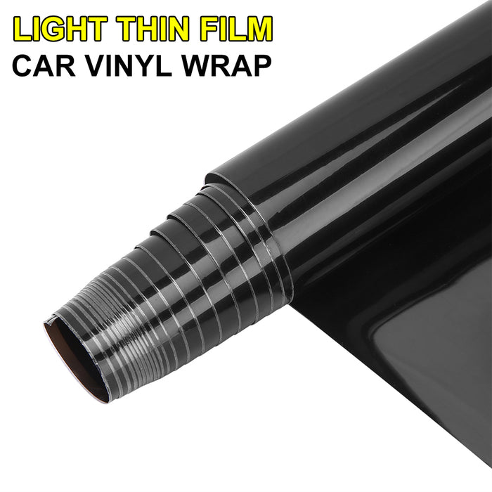 2MX30CM Black Tint Film Headlight Tail lights Car Vinyl Wrap Fog Lamp Decor