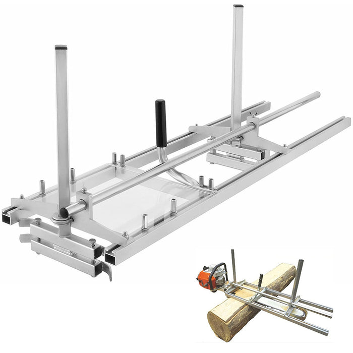 Chainsaw Mill For Saws 14"-36" Bar Tree Pruning Commercial/Homemade Wood Cutting