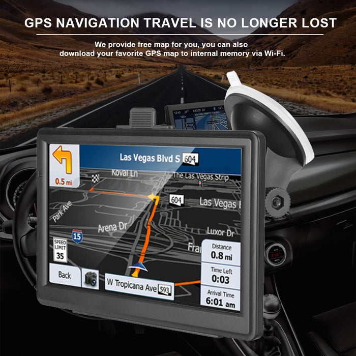 7" Multi-Functional Touch Screen GPS Navigator (8GB+256MB)