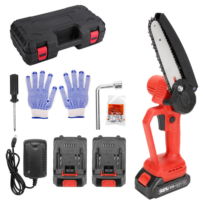 Cordless Electric Chainsaw Wood Cutter Set