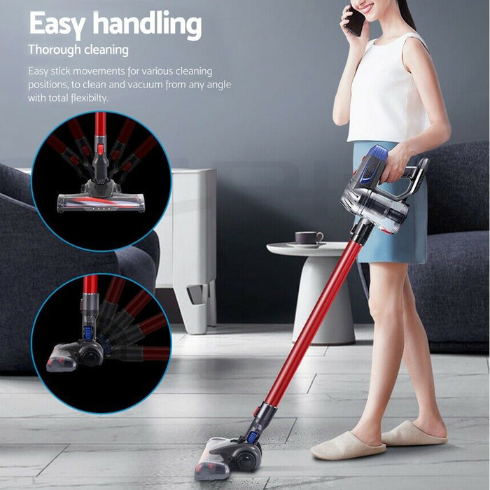 Handheld Stick Vacuum Cleaner Cordless Bagless Handstick Vac Recharge Tools Kit