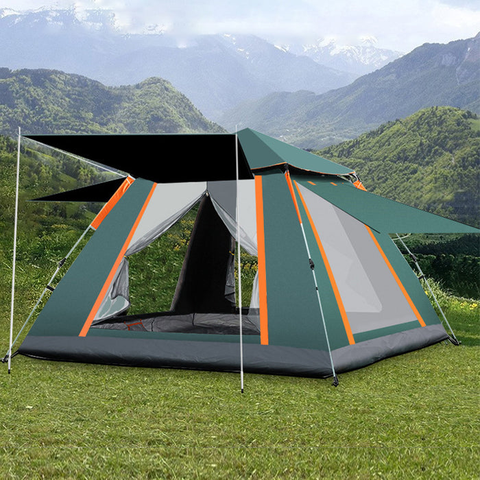 4-5 Persons Waterproof Automatic Outdoor Instant Pop Up Camping Tent UV Protect