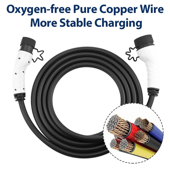 EV Power Cable Type 2 to Type 2 Charging