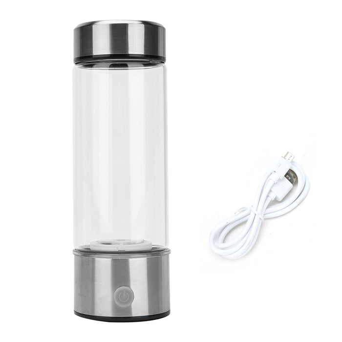 Electric Water Filter Portable Hydrogen-Rich Antioxidants Bottle Stainless Steel