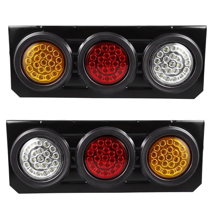 63LED Tail Lights Stop Indicator UTE Caravan Trailer