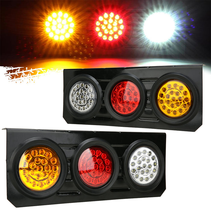 63LED Tail Lights Stop Indicator UTE Caravan Trailer