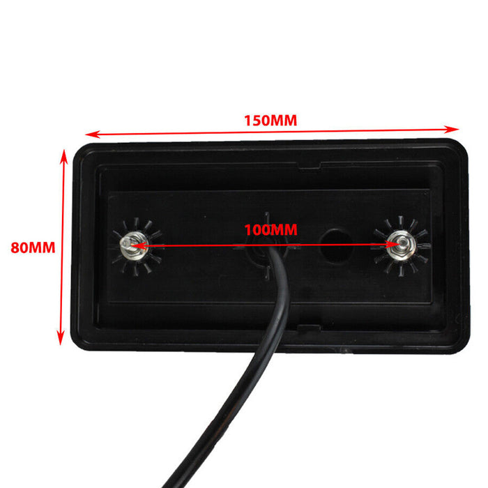 LED Trailer Tail Light Kit Pair Plug 8m 5 Core Wire Caravan Ute 7 Pin Flat Set