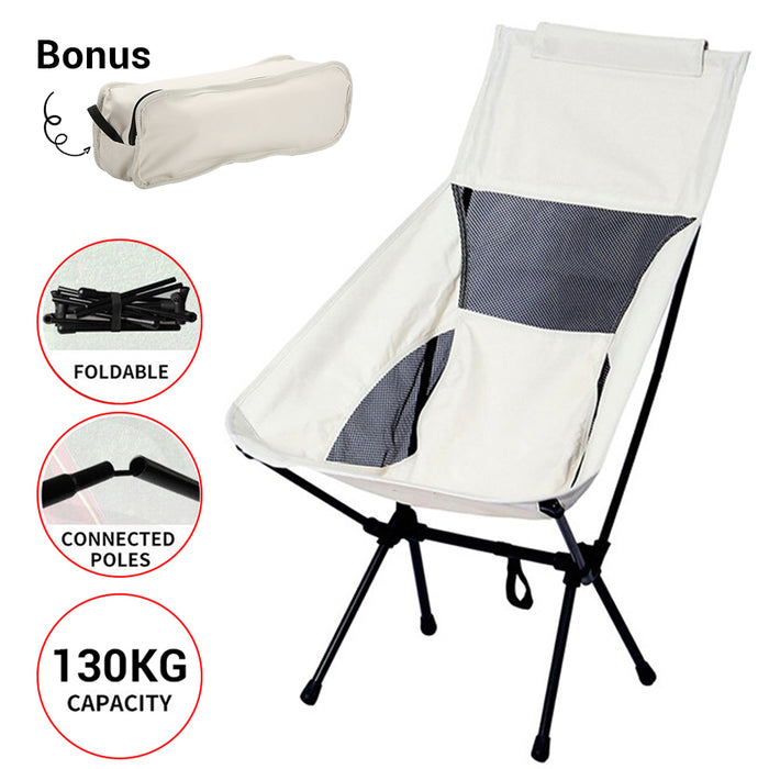 Foldable Camping Chairs Portable Camp Fishing Chair For Outdoor Barbecue Hiking