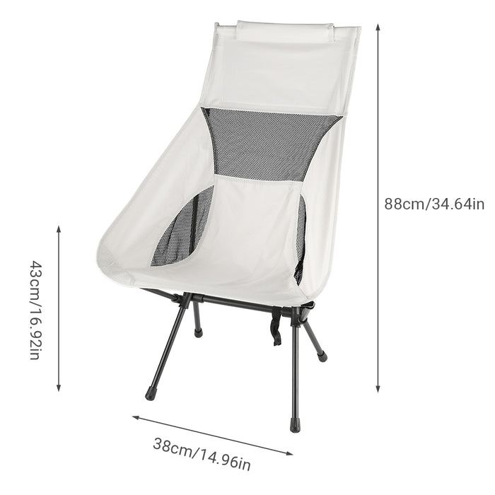 Foldable Camping Chairs Portable Camp Fishing Chair For Outdoor Barbecue Hiking