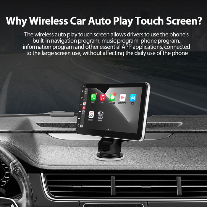 Portable Wireless Stereo Radio Carplay