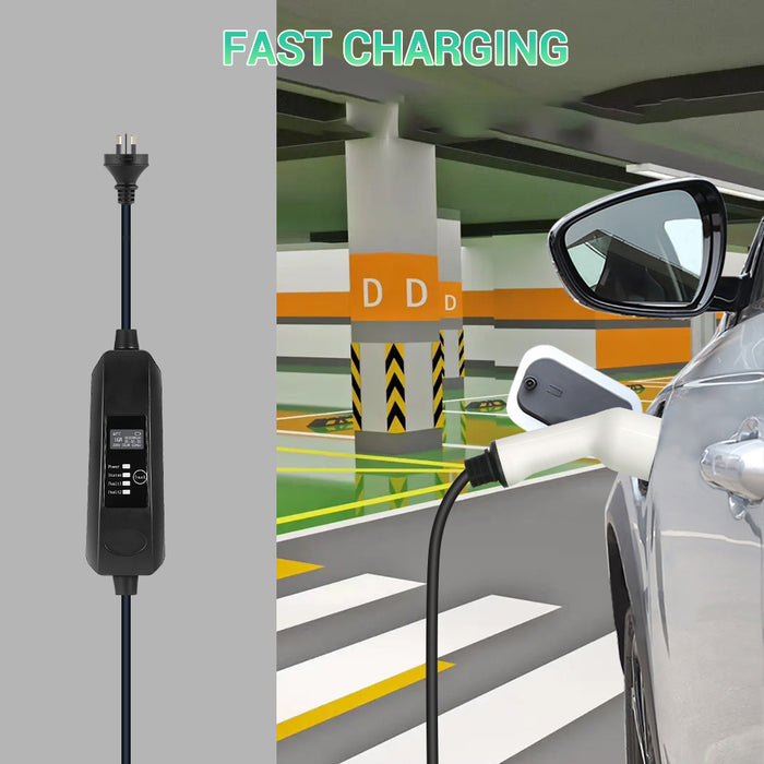 Electric Vehicle Power EV Charger Type 2 Portable Charging Cable