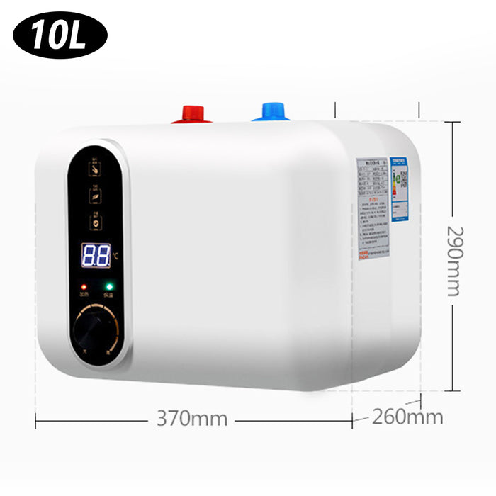 Portable 10L Electric Instant Hot Water System Heater Tankless Under Sink Shower