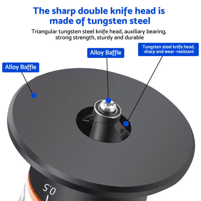 Mini Chamfering Pneumatic Beveling Machine Air Chamfer Tool Trimming Deburring