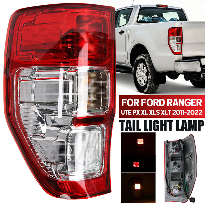 LH Left Tail Light Lamp CHR For Ford Ranger Ute PX 2011~2022 XL XLS XLT