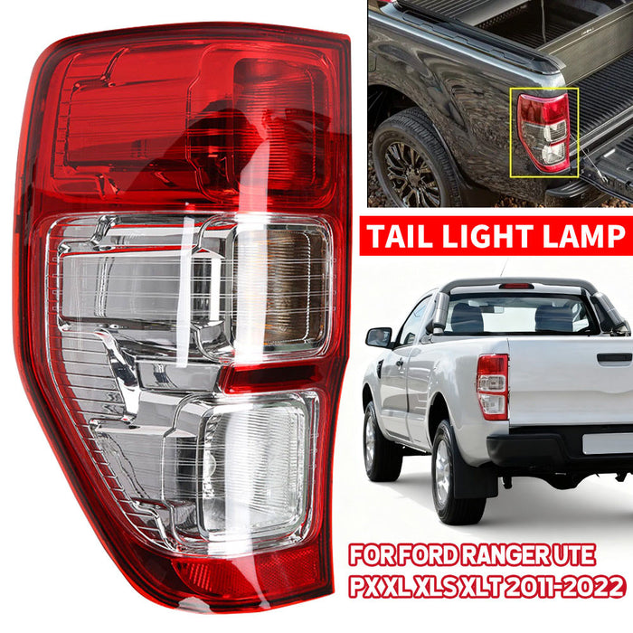 LH Left Tail Light Lamp CHR For Ford Ranger Ute PX 2011~2022 XL XLS XLT